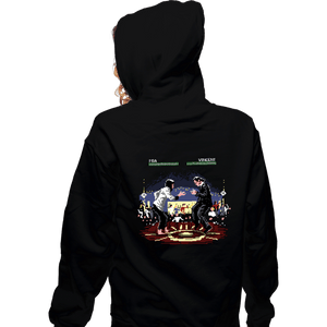 Secret_Shirts Zippered Hoodies, Unisex / Small / Black Pixel Fiction