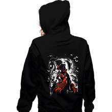 Load image into Gallery viewer, Daily_Deal_Shirts Zippered Hoodies, Unisex / Small / Black Gothic Bride
