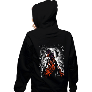 Daily_Deal_Shirts Zippered Hoodies, Unisex / Small / Black Gothic Bride