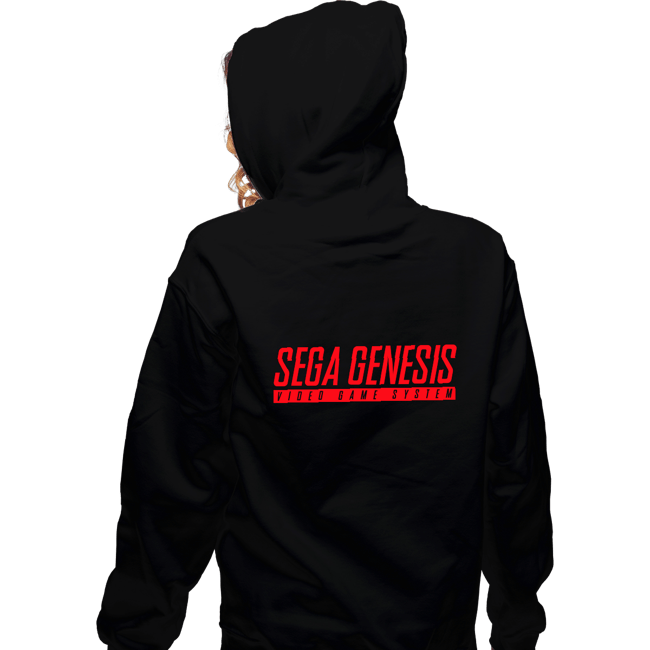 Secret_Shirts Zippered Hoodies, Unisex / Small / Black Super Genesis
