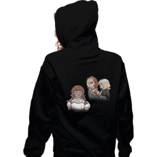 Load image into Gallery viewer, Shirts Zippered Hoodies, Unisex / Small / Black Chucky&#39;s Girl
