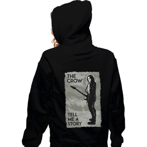 Shirts Pullover Hoodies, Unisex / Small / Black Crows Don't Cry
