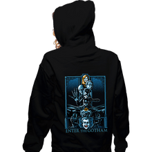 Load image into Gallery viewer, Daily_Deal_Shirts Zippered Hoodies, Unisex / Small / Black Enter The Gotham
