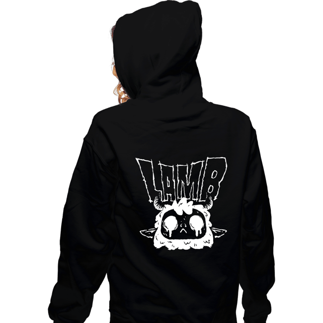 Secret_Shirts Zippered Hoodies, Unisex / Small / Black The Lamb