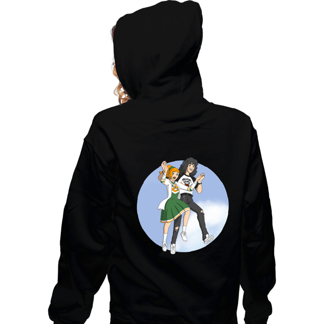 Daily_Deal_Shirts Zippered Hoodies, Unisex / Small / Black Eddie & Chrissy