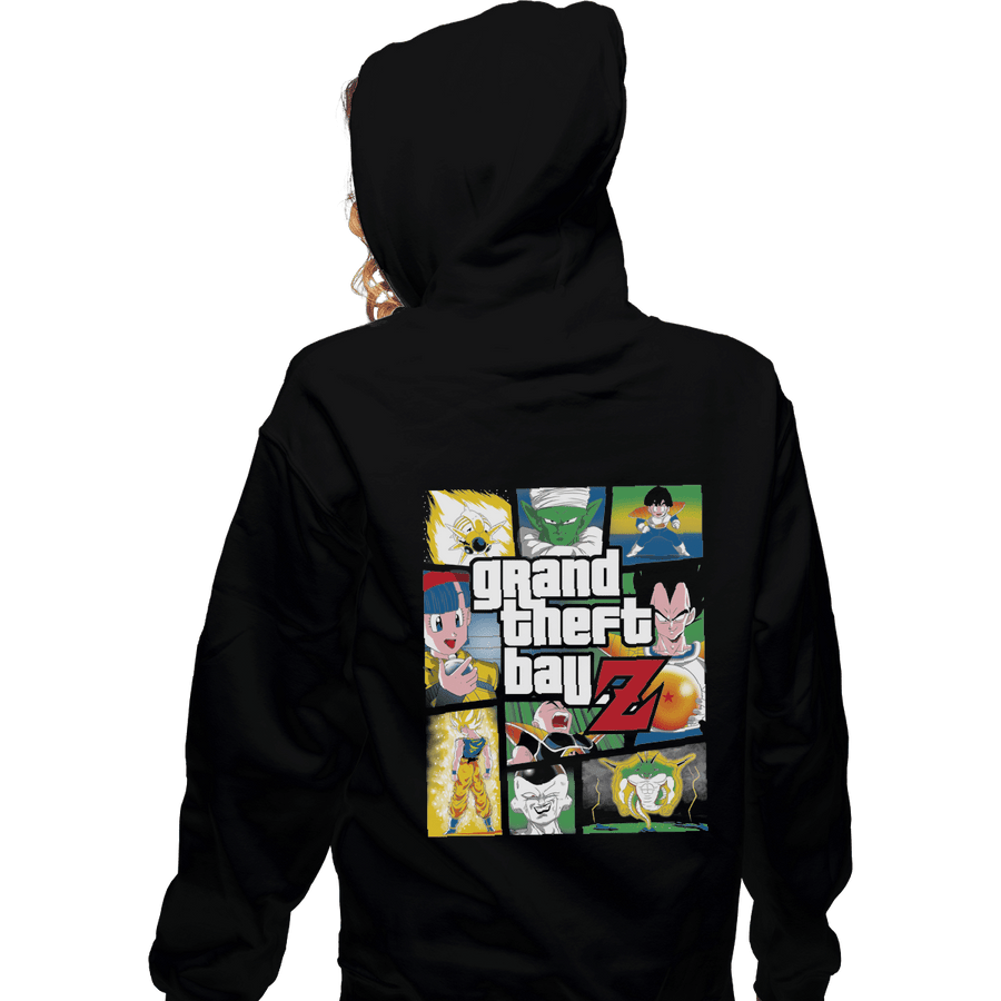 Shirts Pullover Hoodies, Unisex / Small / Black Grand Theft Ball Z
