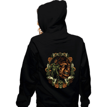 Load image into Gallery viewer, Daily_Deal_Shirts Zippered Hoodies, Unisex / Small / Black Curse Of The Moon
