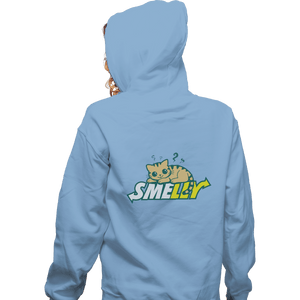 Secret_Shirts Zippered Hoodies, Unisex / Small / Royal Blue Smelly Cat Secret Sale