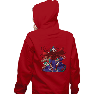 Shirts Zippered Hoodies, Unisex / Small / Red Smashelvania