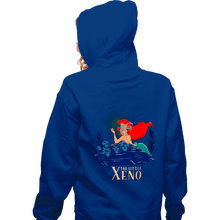 Load image into Gallery viewer, Daily_Deal_Shirts Zippered Hoodies, Unisex / Small / Royal Blue The Little Xeno
