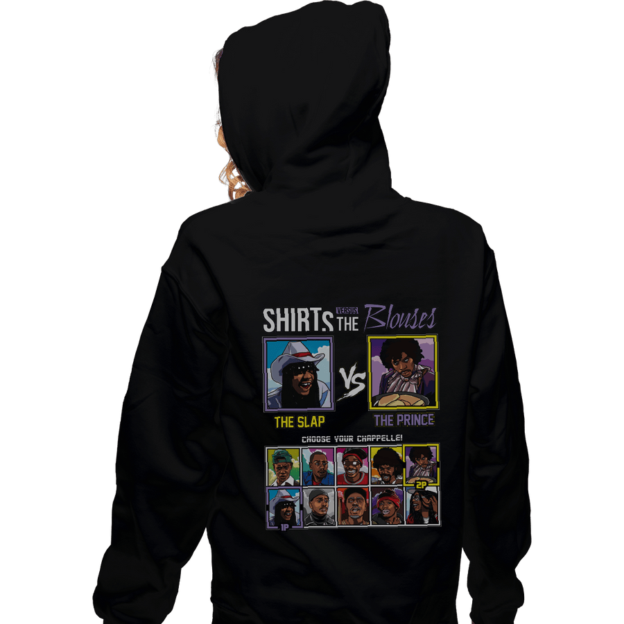Shirts Zippered Hoodies, Unisex / Small / Black Shirts VS The Blouses
