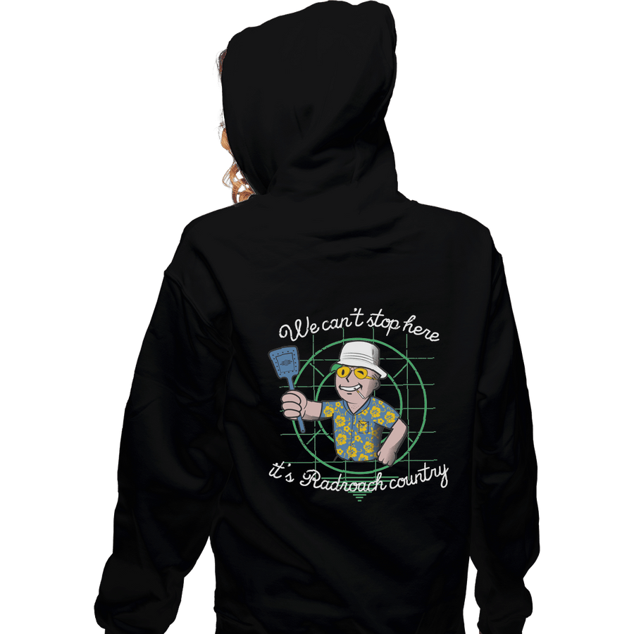 Shirts Zippered Hoodies, Unisex / Small / Black Fear and Loathing in New Vegas