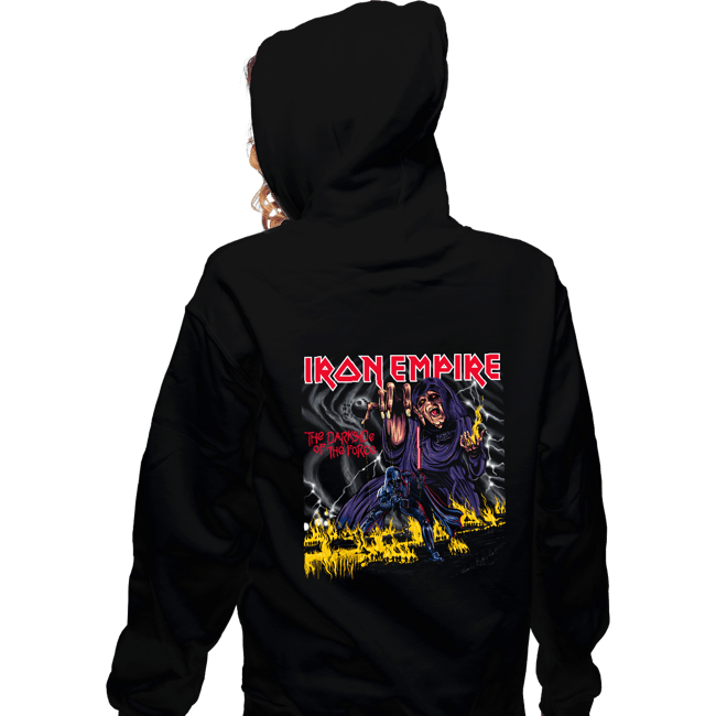Secret_Shirts Zippered Hoodies, Unisex / Small / Black Iron Empire!