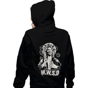 Shirts Zippered Hoodies, Unisex / Small / Black WWSD