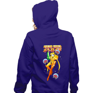 Secret_Shirts Zippered Hoodies, Unisex / Small / Violet Sailor Samus