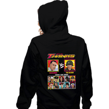 Load image into Gallery viewer, Shirts Zippered Hoodies, Unisex / Small / Black Tom Hanks Fighter
