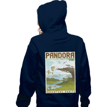Load image into Gallery viewer, Shirts Zippered Hoodies, Unisex / Small / Navy Visit Pandora
