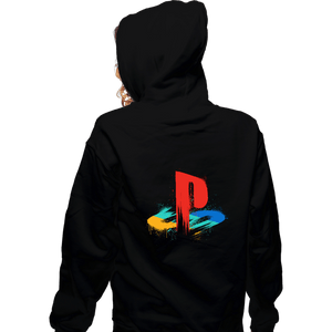Secret_Shirts Zippered Hoodies, Unisex / Small / Black Ps Splashes