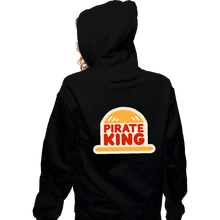 Load image into Gallery viewer, Secret_Shirts Zippered Hoodies, Unisex / Small / Black Pirate King
