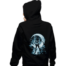 Load image into Gallery viewer, Shirts Zippered Hoodies, Unisex / Small / Black Sailor Storm
