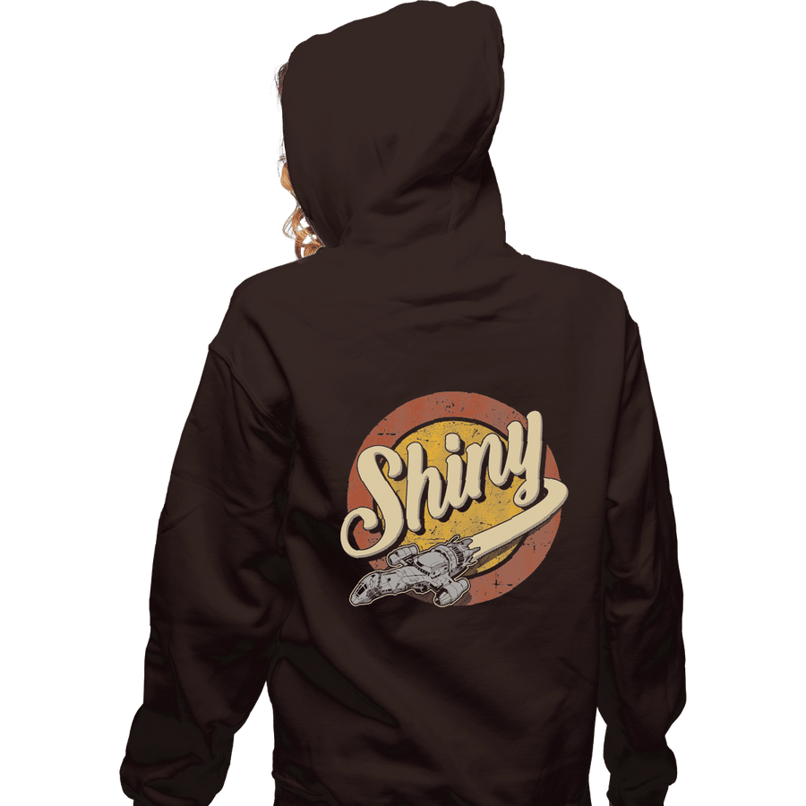 Shirts Zippered Hoodies, Unisex / Small / Dark Chocolate Shiny