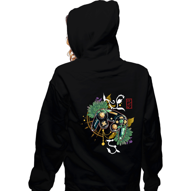 Daily_Deal_Shirts Zippered Hoodies, Unisex / Small / Black Cube Aesthetic
