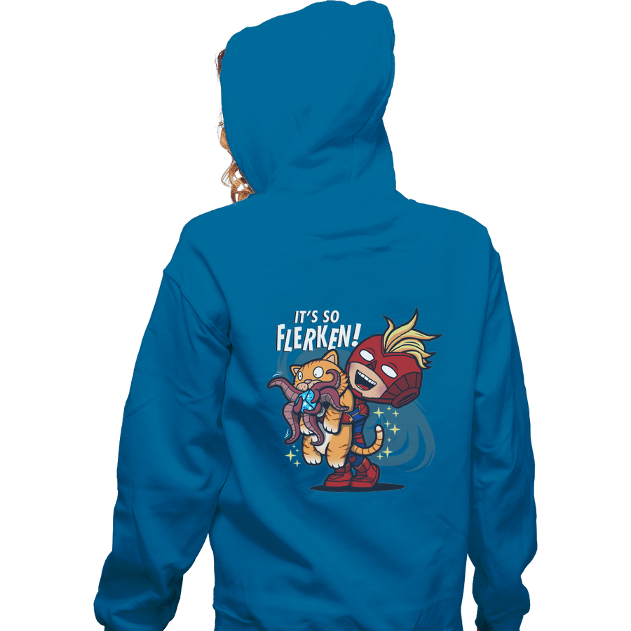 Shirts Zippered Hoodies, Unisex / Small / Royal Blue It's So Flerken