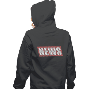 Shirts Zippered Hoodies, Unisex / Small / Dark Heather NEWS