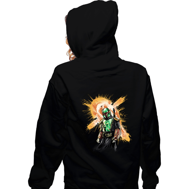 Shirts Zippered Hoodies, Unisex / Small / Black Boba Rises