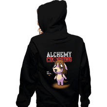 Load image into Gallery viewer, Secret_Shirts Zippered Hoodies, Unisex / Small / Black Alchemy Crossing T-Shirt
