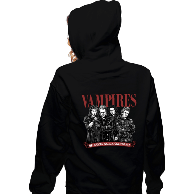Secret_Shirts Zippered Hoodies, Unisex / Small / Black Vampires