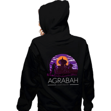 Load image into Gallery viewer, Shirts Zippered Hoodies, Unisex / Small / Black Agrabah Desert Kingdom
