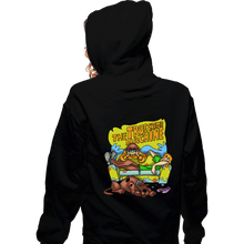 Load image into Gallery viewer, Daily_Deal_Shirts Zippered Hoodies, Unisex / Small / Black The True Crime Machine
