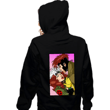 Load image into Gallery viewer, Shirts Zippered Hoodies, Unisex / Small / Black Rogue And Gambit
