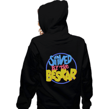 Load image into Gallery viewer, Shirts Zippered Hoodies, Unisex / Small / Black Saved By The Beskar
