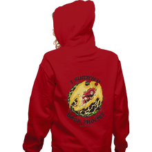 Load image into Gallery viewer, Shirts Zippered Hoodies, Unisex / Small / Red I Survived Dark Phoenix
