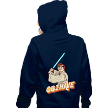 Load image into Gallery viewer, Secret_Shirts Zippered Hoodies, Unisex / Small / Navy Obihave
