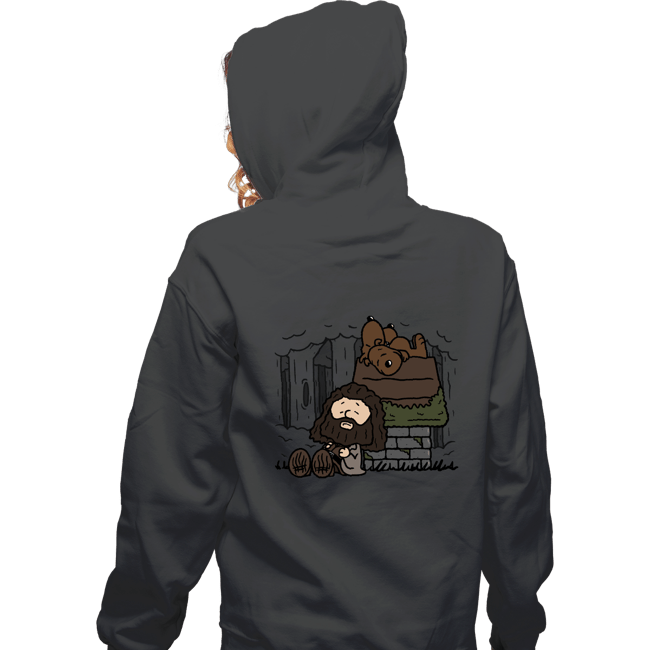 Daily_Deal_Shirts Zippered Hoodies, Unisex / Small / Dark Heather Rubeus Brown