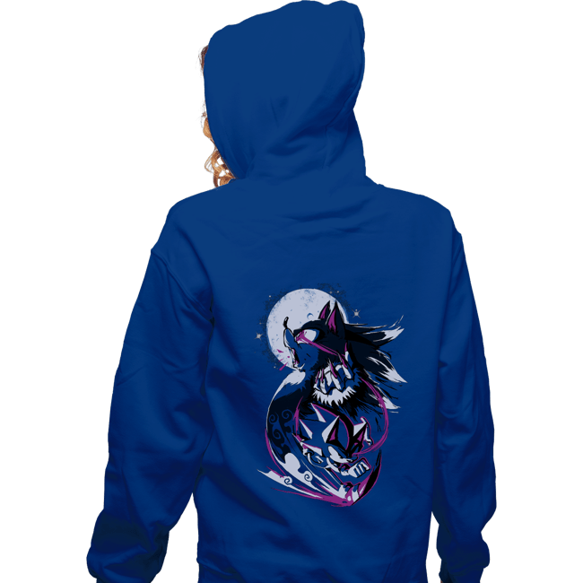 Daily_Deal_Shirts Zippered Hoodies, Unisex / Small / Royal Blue Unleash It