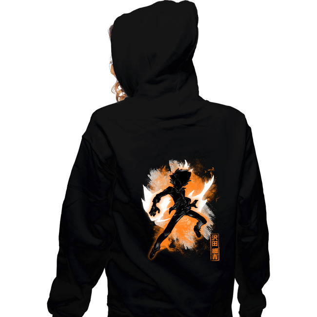 Shirts Zippered Hoodies, Unisex / Small / Black Cosmic Tsuna