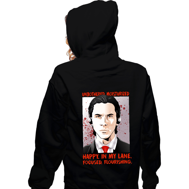 Secret_Shirts Zippered Hoodies, Unisex / Small / Black Flourishing.