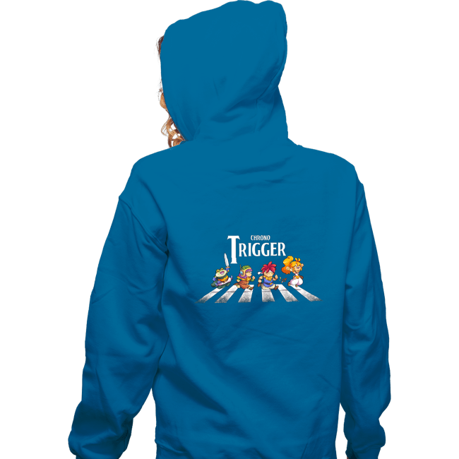Secret_Shirts Zippered Hoodies, Unisex / Small / Royal Blue Chrono Road
