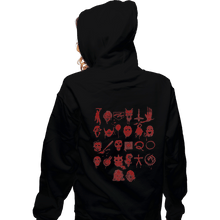 Load image into Gallery viewer, Shirts Zippered Hoodies, Unisex / Small / Black ABCs Of Horror
