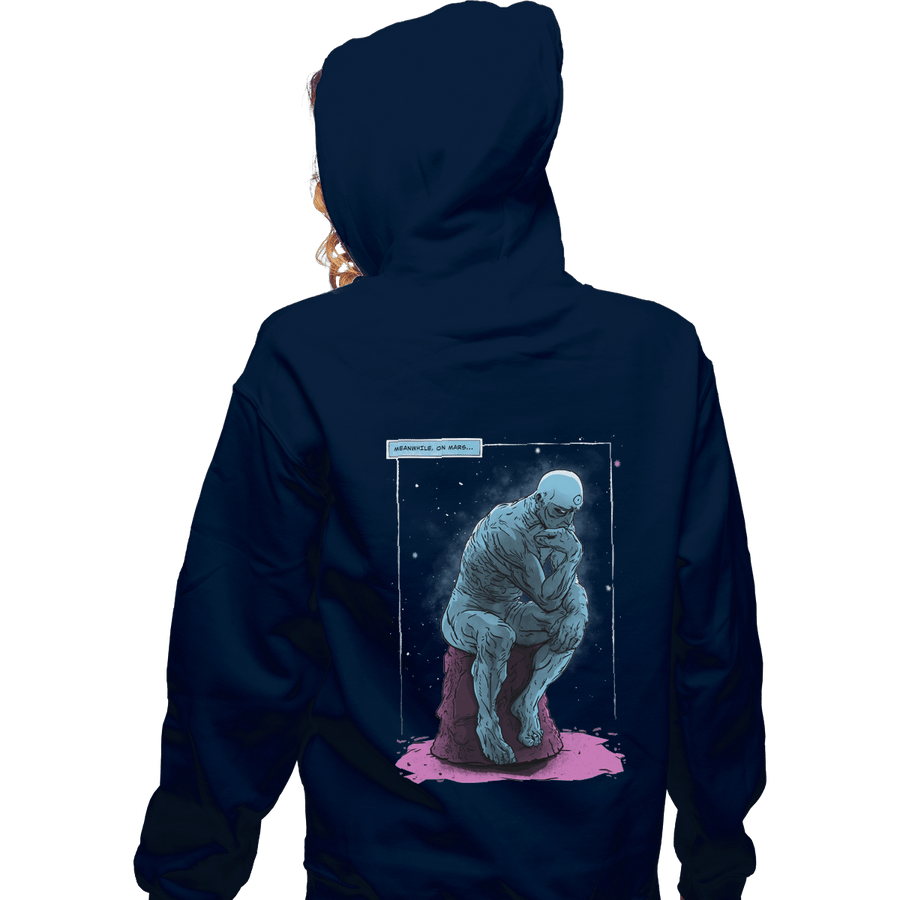 Shirts Pullover Hoodies, Unisex / Small / Navy Blue Thinker