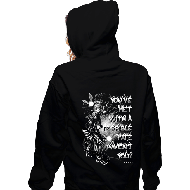 Daily_Deal_Shirts Zippered Hoodies, Unisex / Small / Black A Sinister Meeting