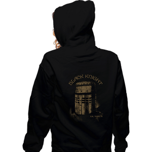 Secret_Shirts Zippered Hoodies, Unisex / Small / Black Black Knight Tour