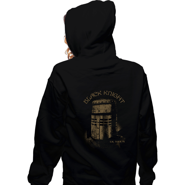 Secret_Shirts Zippered Hoodies, Unisex / Small / Black Black Knight Tour
