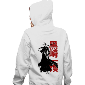 Shirts Zippered Hoodies, Unisex / Small / White Soul Reaper