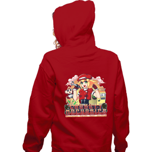 Shirts Zippered Hoodies, Unisex / Small / Red Casket Mechanics