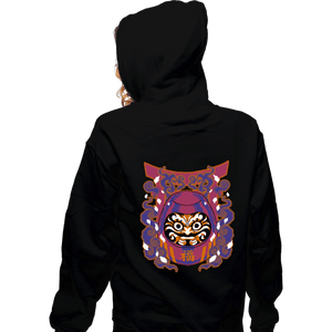 Shirts Zippered Hoodies, Unisex / Small / Black Daruma